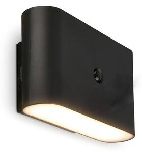 Briloner Applique da parete a LED Chat, Nero, Soggiorno / Sala da pranzo, Plastica, Moderno, Applique a LED