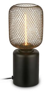 Briloner Lampada da comodino Rist, Nero, Soggiorno / Sala da pranzo, Metallo, Moderno, Lampada da tavolo