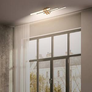 Briloner Plafoniera a LED Tinka, Legno chiaro, Soggiorno / Sala da pranzo, Metallo, Moderno, Plafoniera LED