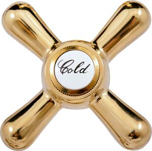Miscelatore per lavello MORAVA RETRO, Colore: oro, Dimensioni: 1/2'' (MK120.5/8Z)