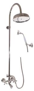 Miscelatore per bagno MORAVA con soffione e doccetta, Colore: cromo, Dimensioni: 150 mm (MK154.5/3)
