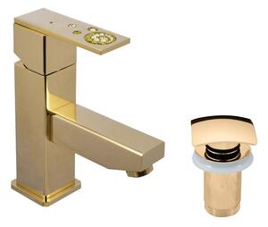 Slezák-RAV Miscelatore per lavabo, Colore: oro, Dimensione: 1/2''