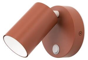 Orion - Faretto da parete PENN 1xGU10/13W/230V colore mattone