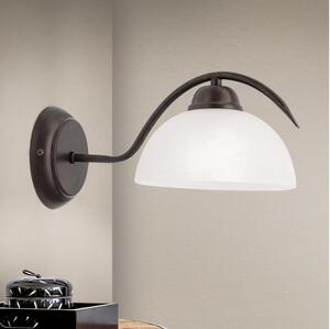 Orion - Lampada da parete RULA 1xE27/40W/230V bianco/bronzo