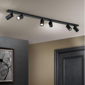 Orion - Plafoniera con 6 faretti SEAN 6xGU10/13W/230V nero