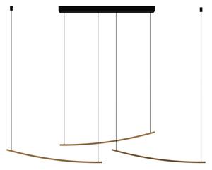 Eglo 902167 - Lampada a sospensione dimmerabile su cavo VILLEGGI LED/22W/230V 2700/4000/6500K oro
