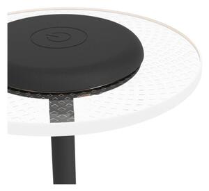 Eglo 75883 - Lampada da tavolo TREPELLA LED RGBW dimmerabile, ricaricabile con controllo touch, LED/5V 2000 mAh, nera
