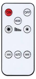 Eglo 75886 - Lampada da parete dimmerabile LED RGBW con sensore TREPELLA LED/5V bianca + telecomando