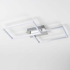 Plafoniera LED/17W/230V cromo opaco