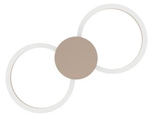 Eglo 902127 - Applique da parete LED VENTICELLO LED/20W/230V + LED/0,91W beige