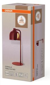 Osram - Lampada da tavolo DECOR COROLLE 1xG9/20W/230V rossa