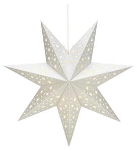 Decorazione luminosa con motivo natalizio in argento ø 45 cm Solvalla - Markslöjd