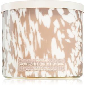 Bath & Body Works White Chocolate Macadamia candela profumata 411 g