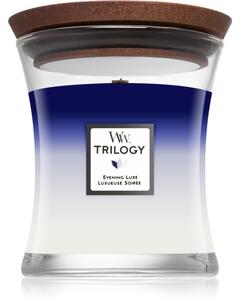 Woodwick Trilogy Evening Luxe candela profumata 275 g