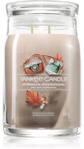 Yankee Candle Afternoon Scrapbooking candela profumata 567 g