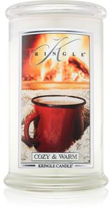 Kringle Candle Cozy & Warm candela profumata 624 g