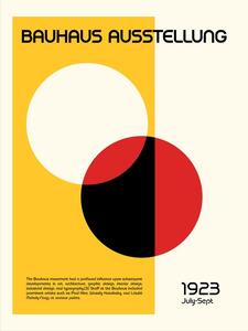 Illustrazione Bauhaus Ausstellung, Retrodrome