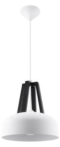 Sollux SL.0387 - Lampadario a sospensione con filo CASCO 1xE27/60W/230V diametro 30 cm