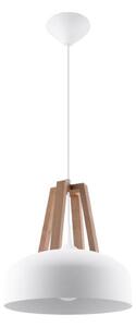 Sollux SL.0388 - Lampadario a sospensione con filo CASCO 1xE27/60W/230V diametro 30 cm