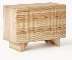 Cassettiera in legno di frassino Louis