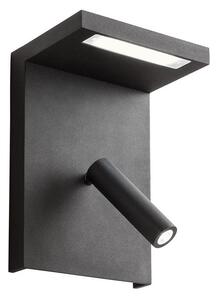 Redo 01-1500 - Luce Spot da parete a LED AGOS LED/6W/230V +LED/3,2W USB nero