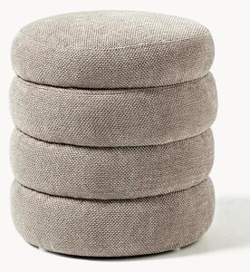 Pouf imbottito con contenitore Alto