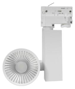 Faro LED 40W Trifase, Bianco, CRI92, 100°, Bridgelux LED Colore Bianco Caldo 2.700K
