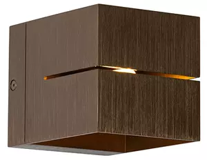 Applique da parete moderna bronzo scuro - Transfer Groove