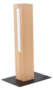 Spot-Lampada 7017401300000 - Lampada da tavolo LED dimmerabile LEON LED/9W/230V quercia