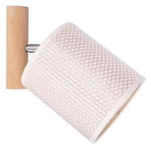 Spot-Lampada 2017400311527 - Faretto da parete BENITA 1xE27/25W/230V quercia