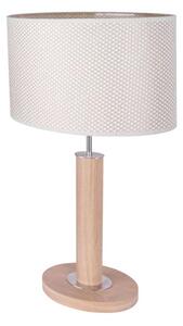 Spot-Lampada 7017400111525 - Lampada da tavolo MERCEDES 1xE27/40W/230V quercia