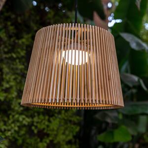 Newgarden Okinawa lampada esterno accu LED bambù