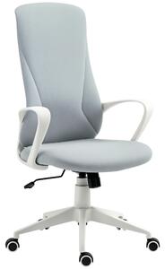Vinsetto Sedia da Ufficio Ergonomica con Altezza Regolabile e Funzione di Inclinazione, 62x56x110-119.5 cm|Aosom