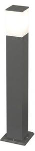 Lampioncino moderno top light nizza ga e27 led ip44 alluminio policarbonato - Top Light