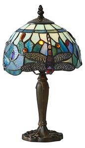 Endon 64088 - Lampada da tavolo Tiffany DRAGONFLY 1xE14/7W/230V diametro 20 cm
