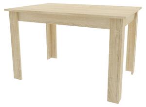 Tavolo da pranzo con piano in rovere sonoma UMEKO 120x80