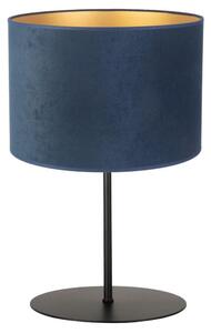 Lampada da tavolo ROLLER 1xE14/15W/230V blu/oro