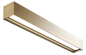 Applique da parete LIGHT-POINT, Linea W3, dimmerabile, Dorato / Ottone, Soggiorno, Alluminio, Design