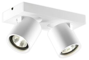 Plafoniera LIGHT-POINT, Focus 2, dimmerabile, Bianco, Soggiorno, Alluminio, Design