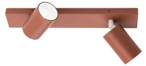Orion - Faretto orientabile PENN 2xGU10/13W/230V colore mattone