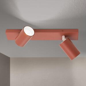 Orion - Faretto orientabile PENN 2xGU10/13W/230V colore mattone