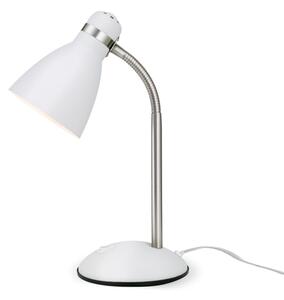 Orion - Lampada da scrivania SCHOOL 1xE27/40W/230V bianco/cromo opaco