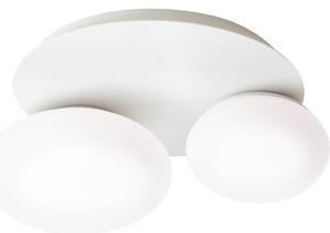Ideal Lux - Plafoniera LED NINFEA 2xGX53/9W/230V bianco