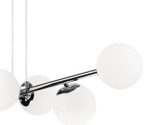 Brilagi - Lampadario a sospensione con cavo MALONY 6xE14/20W/230V cromo lucido