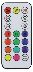 Eglo 901069 - LED RGBW dimmerabile lampada solare SAMBUCO LED/3W/4,5V IP44 nera + telecomando