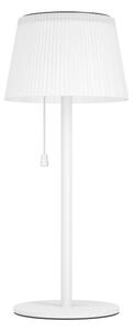Eglo 901901 - Lampada da tavolo solare LED SCORDIANO LED/2,3W/3,7V 1800mAh IP44 bianca