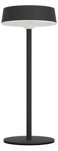 Eglo 75876-LED Lampada da tavolo dimmerabile ricaricabile a energia solare SIMERI LED/3W/5V 1800mAh IP44 nera