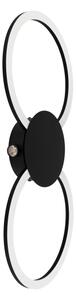 Eglo 902124 - Applique LED VENTICELLO LED/20W/230V + LED/0,91W nero