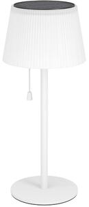 Eglo 901901 - Lampada da tavolo solare LED SCORDIANO LED/2,3W/3,7V 1800mAh IP44 bianca