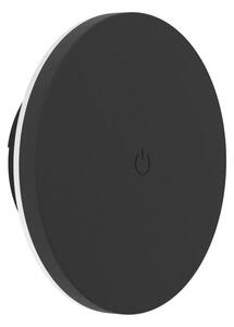 Eglo 75874 - Applique da esterno dimmerabile VALGIANO a LED 5W/5V, batteria 2000 mAh, IP44, nero